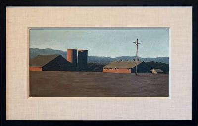 California Farm by Edwin Carter Weitz
