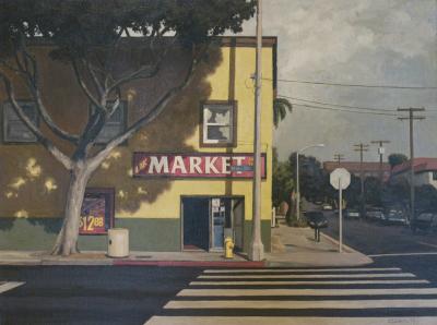 Corner Market by Edwin Carter Weitz