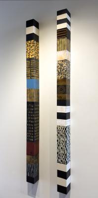 Tanzanian Wall Columns by Graceann Warn