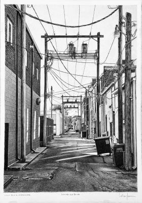 Behind Old Blue by Justin Meyers