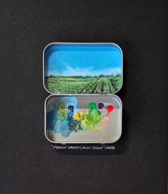 French Grapes with Milk Thistle by Terry Hager