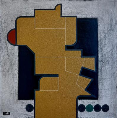 Sq. Ft. Series No. 25 by Edwin Carter Weitz