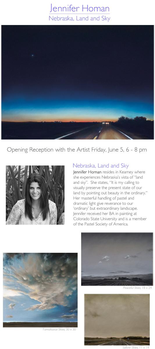 Jennifer Homan: Nebraska, Land and Sky