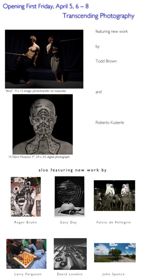 Transcending Photography: featuring Todd Brown and Roberto Kusterle