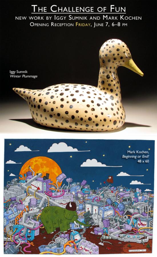 The Challenge of Fun: new work by Iggy Sumnik and Mark Kochen
