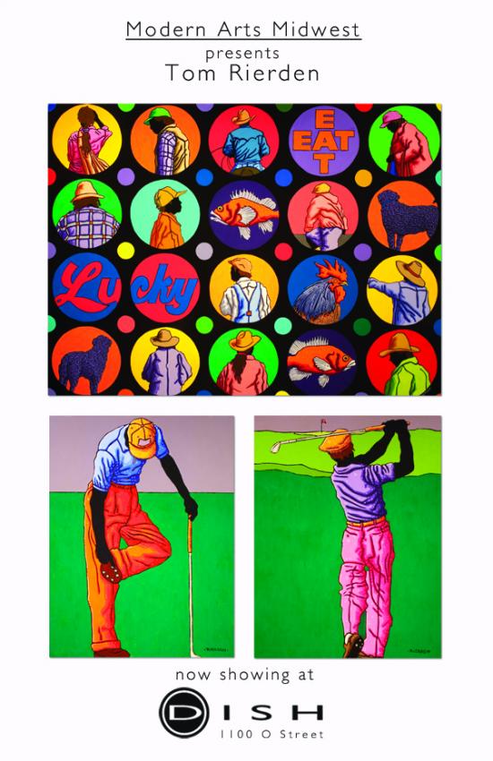 Now Showing at Dish Restaurant: selected work by Tom Rierden